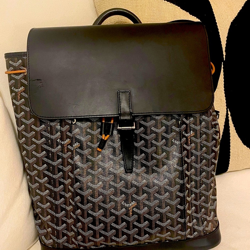 Goyard ALPINE MM backpack black/brown